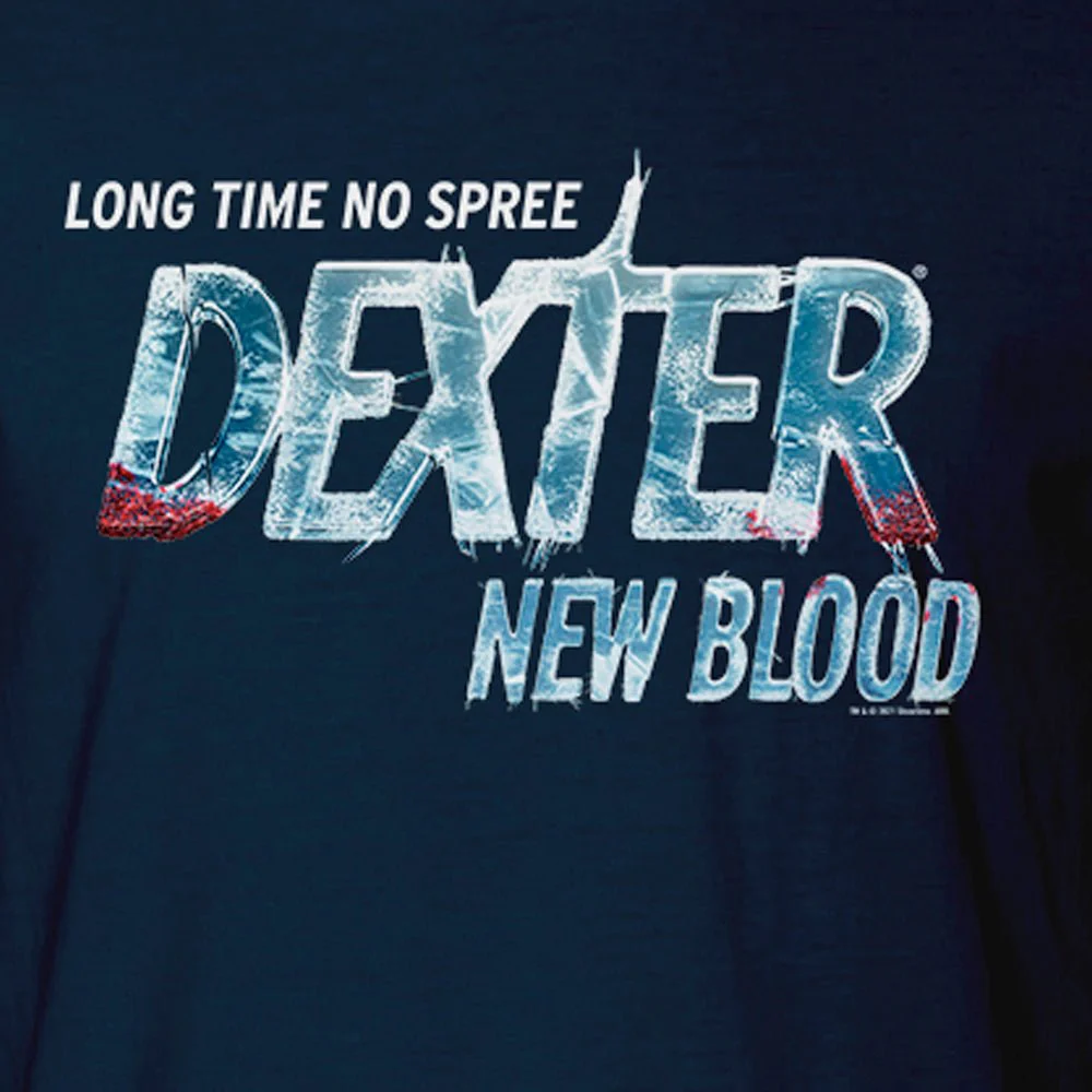 Dexter: New Blood Ice Logo Adult Short Sleeve T-Shirt - Image 3