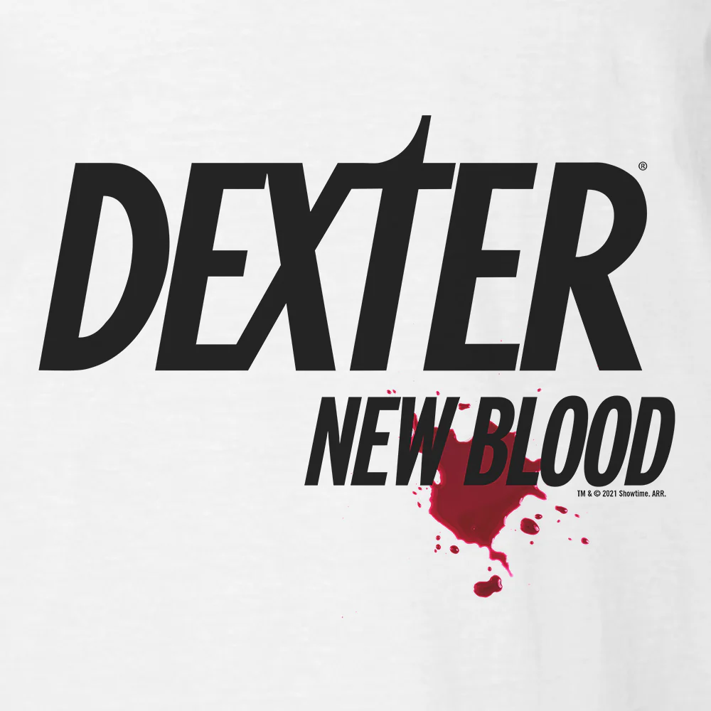 Dexter: New Blood Splatter Logo Adult Short Sleeve T-Shirt - Image 2