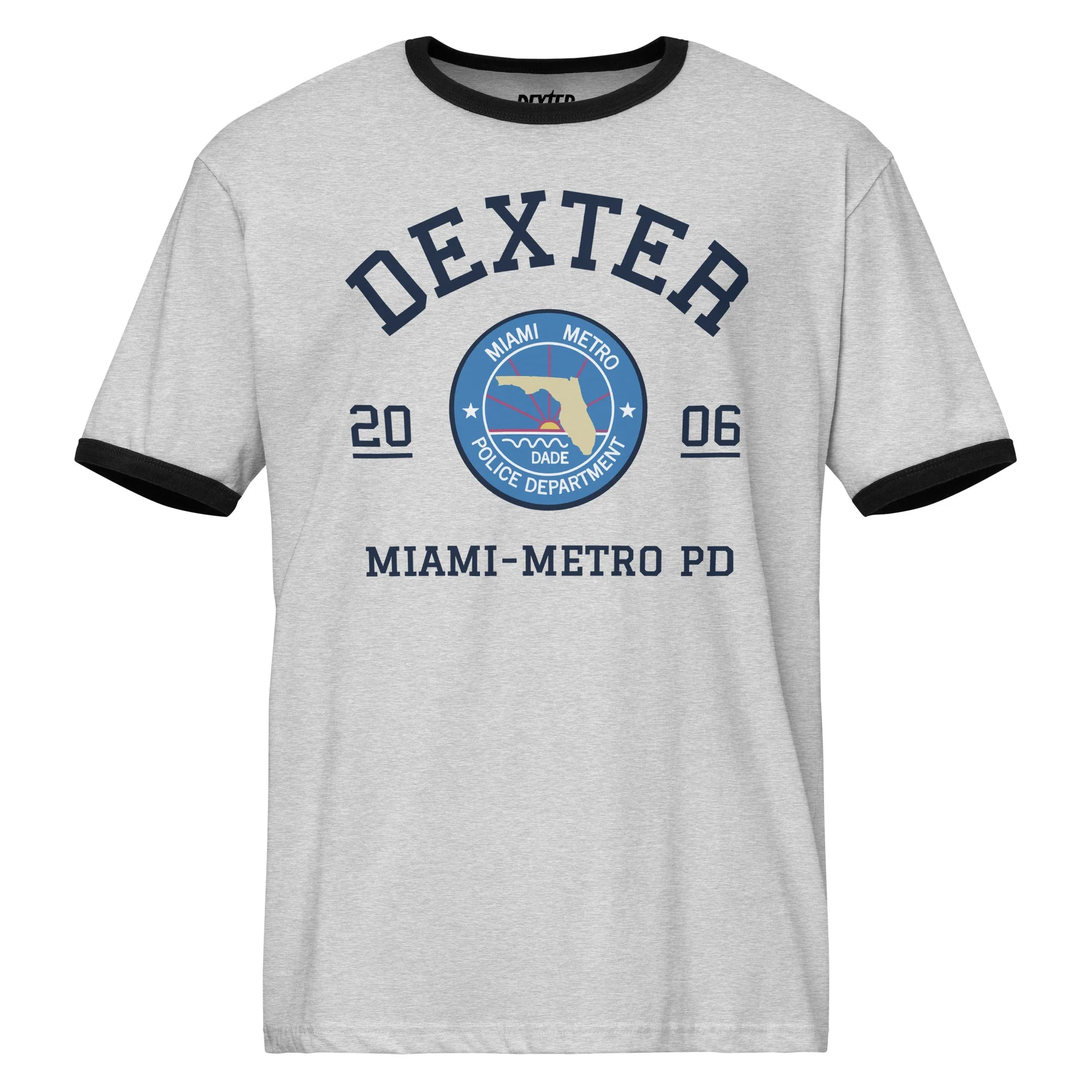 Dexter Ringer T-Shirt Miami-Metro PD