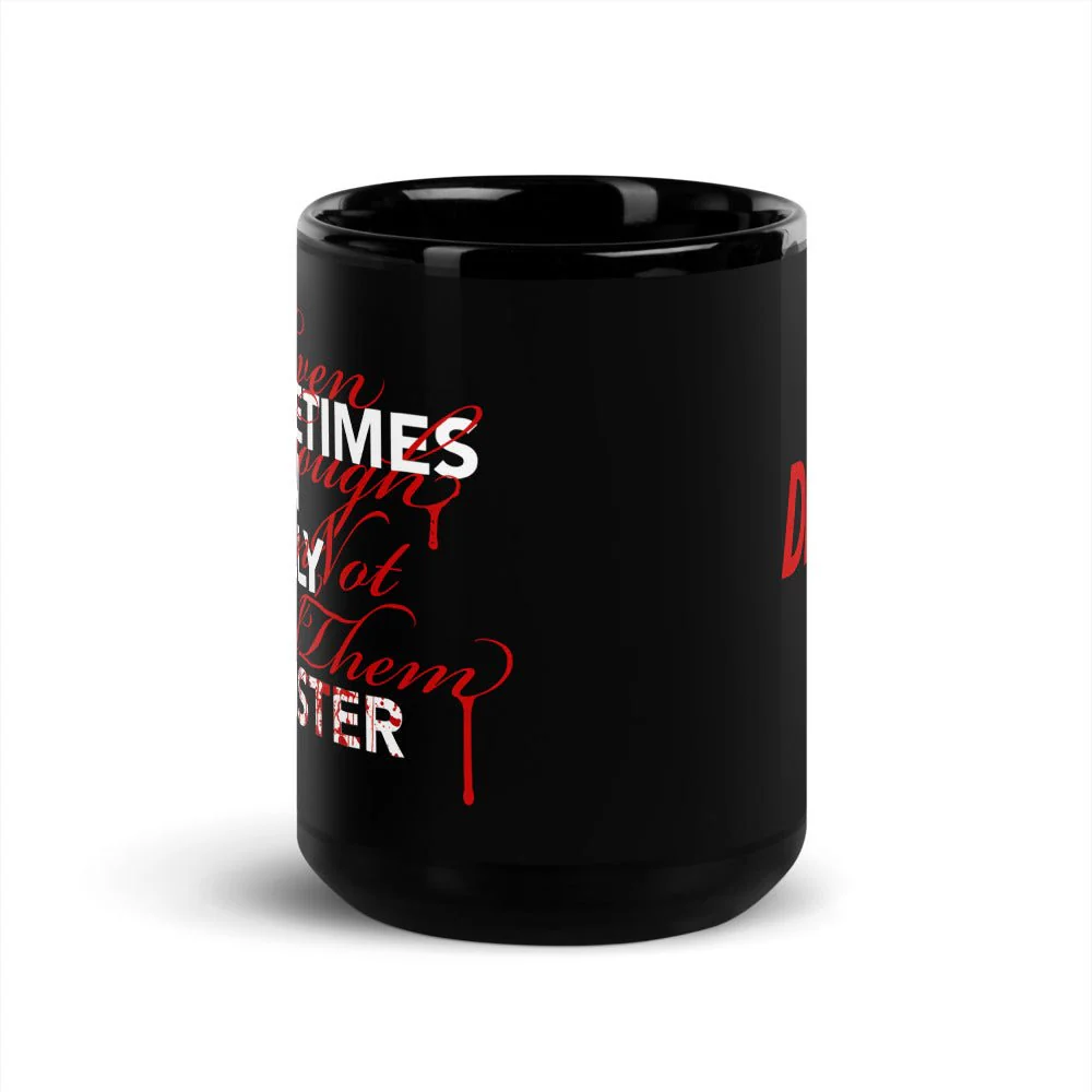 Dexter Sometimes I Can Really Be A Monster Black Mug - Image 10