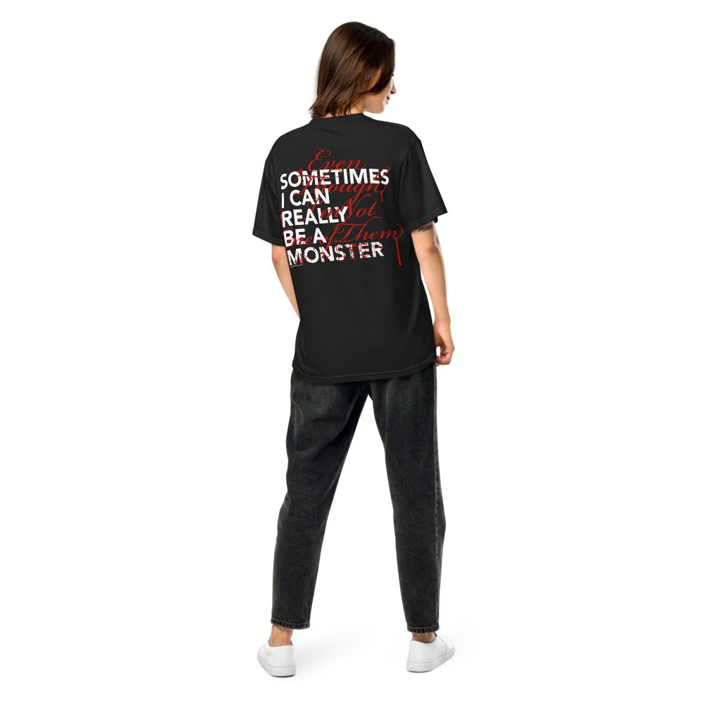 Dexter Sometimes I Can Really Be A Monster Unisex Comfort Colors T-Shirt - Image 5