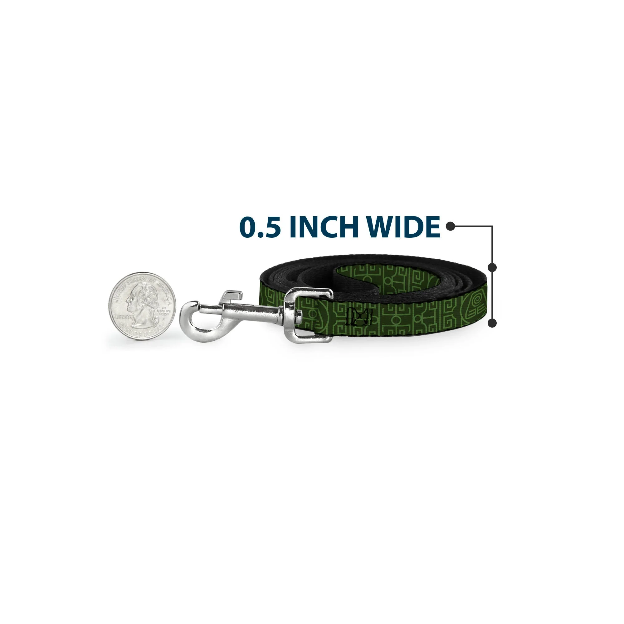 Avatar: The Last Airbender Earth Element Symbol Dog Leash - Image 4
