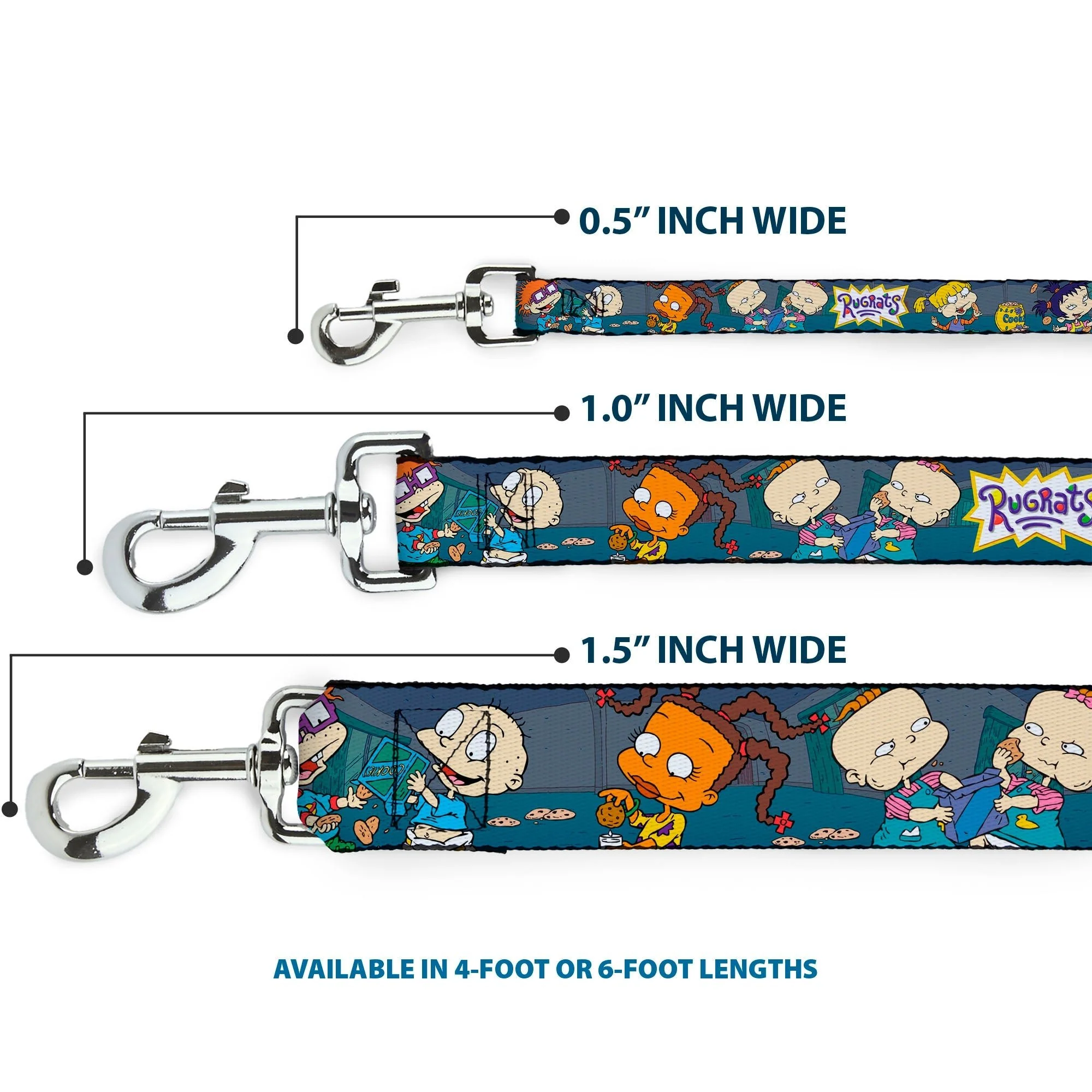 Rugrats Cookie Scene Durable Buckle-Down Dog Leash - Image 3