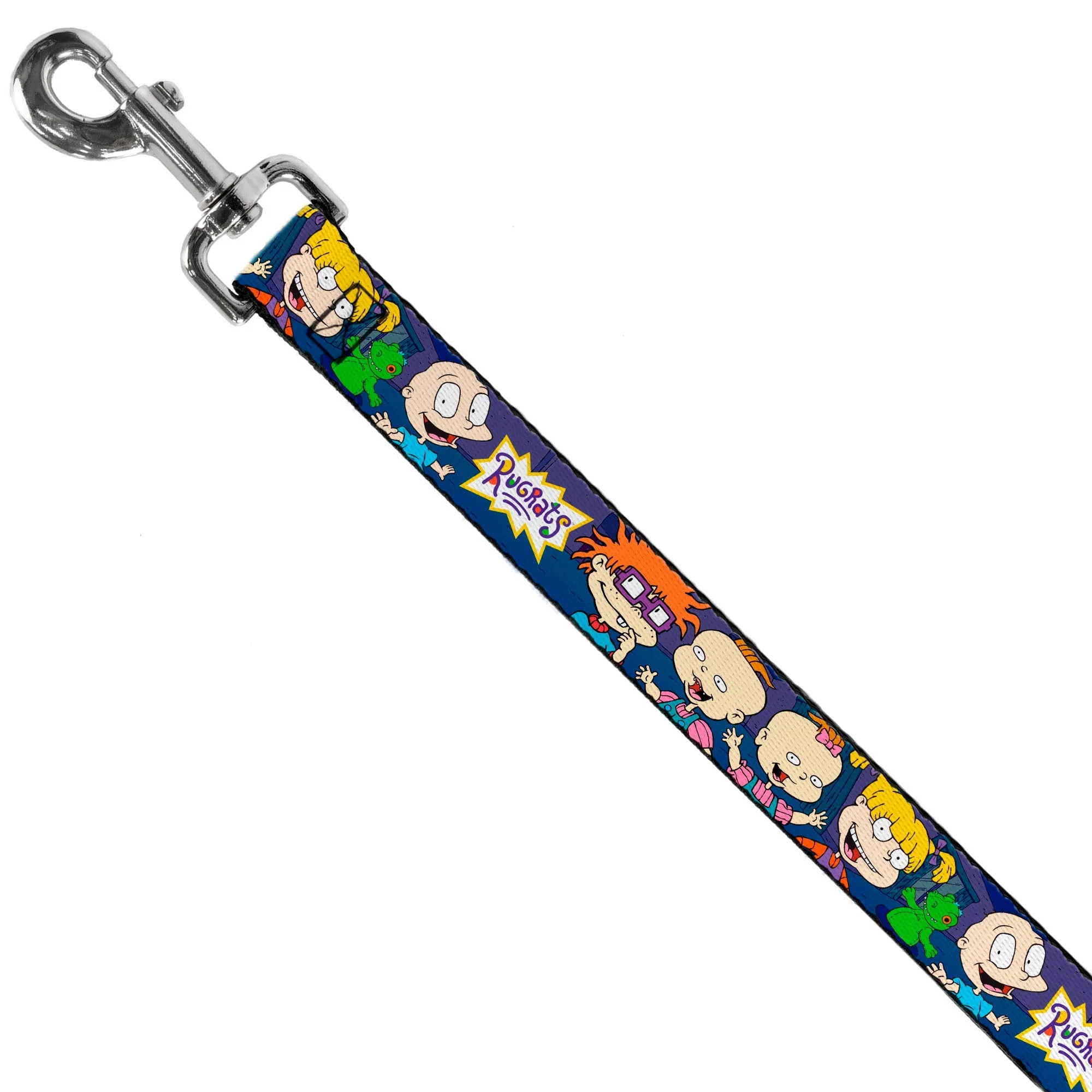 Rugrats Group Pose with Reptar Durable Clip Dog Leash - Image 2