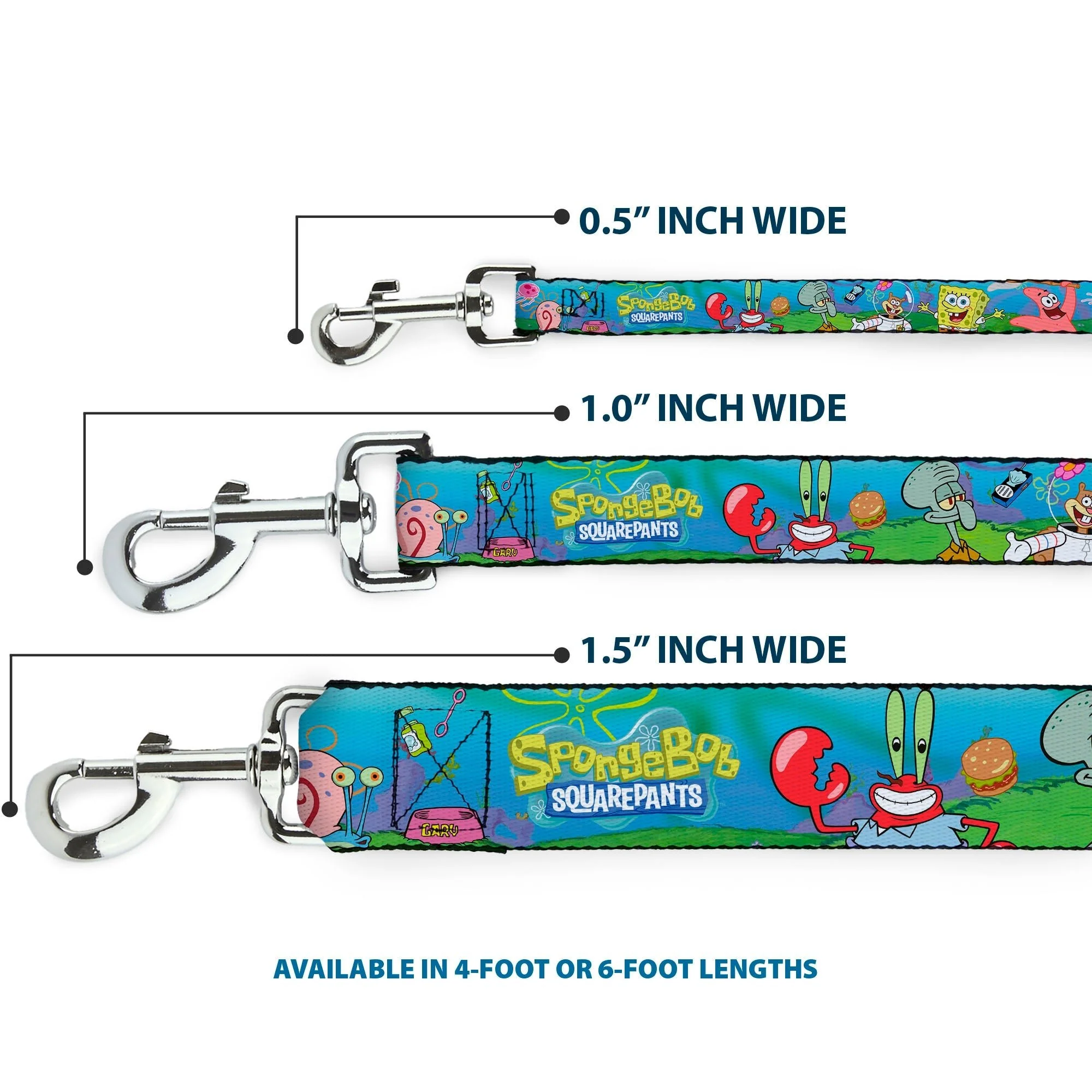 SpongeBob SquarePants & Friends Logo Dog Leash - Image 3