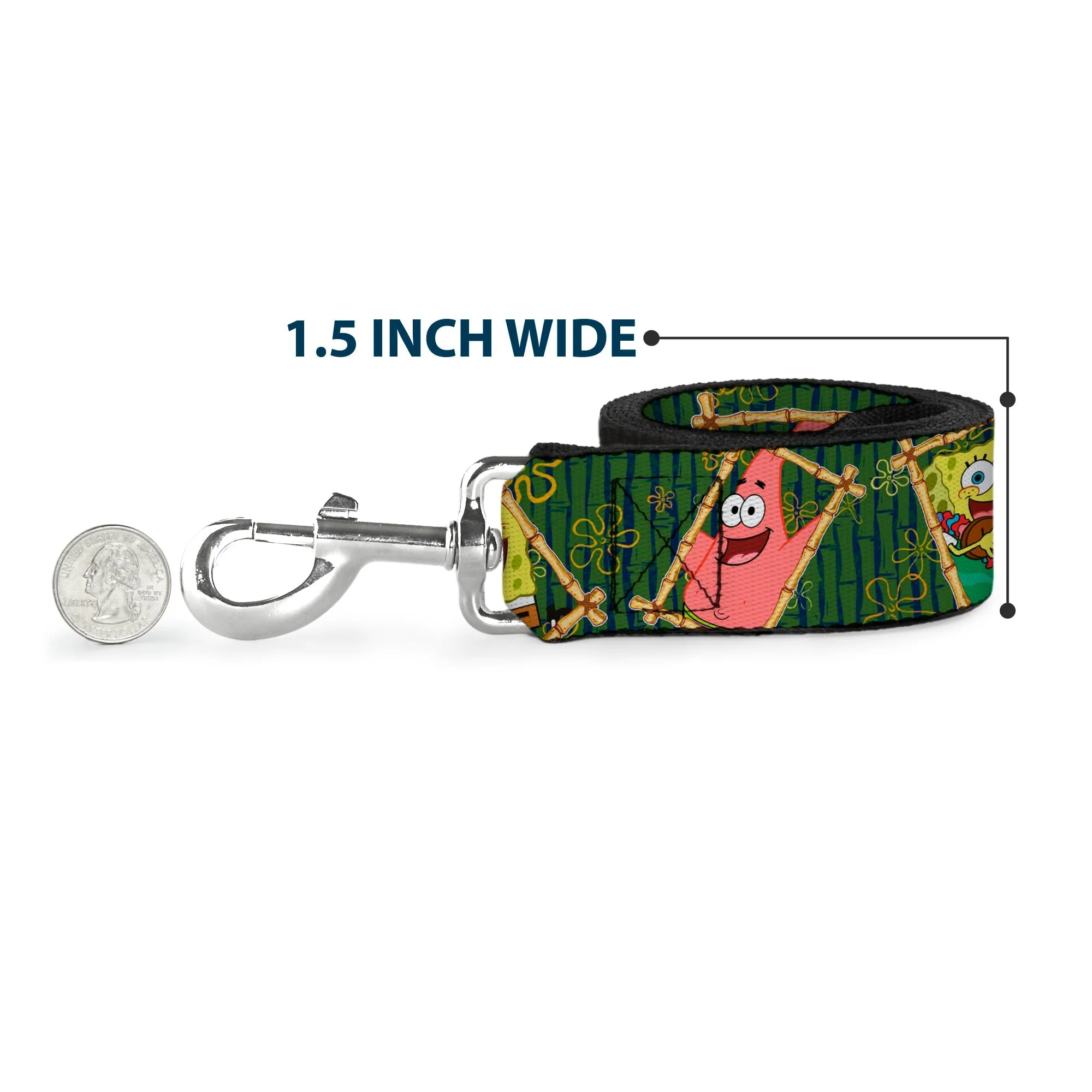 SpongeBob & Patrick Dog Leash Starfish Bamboo Frames - Image 6