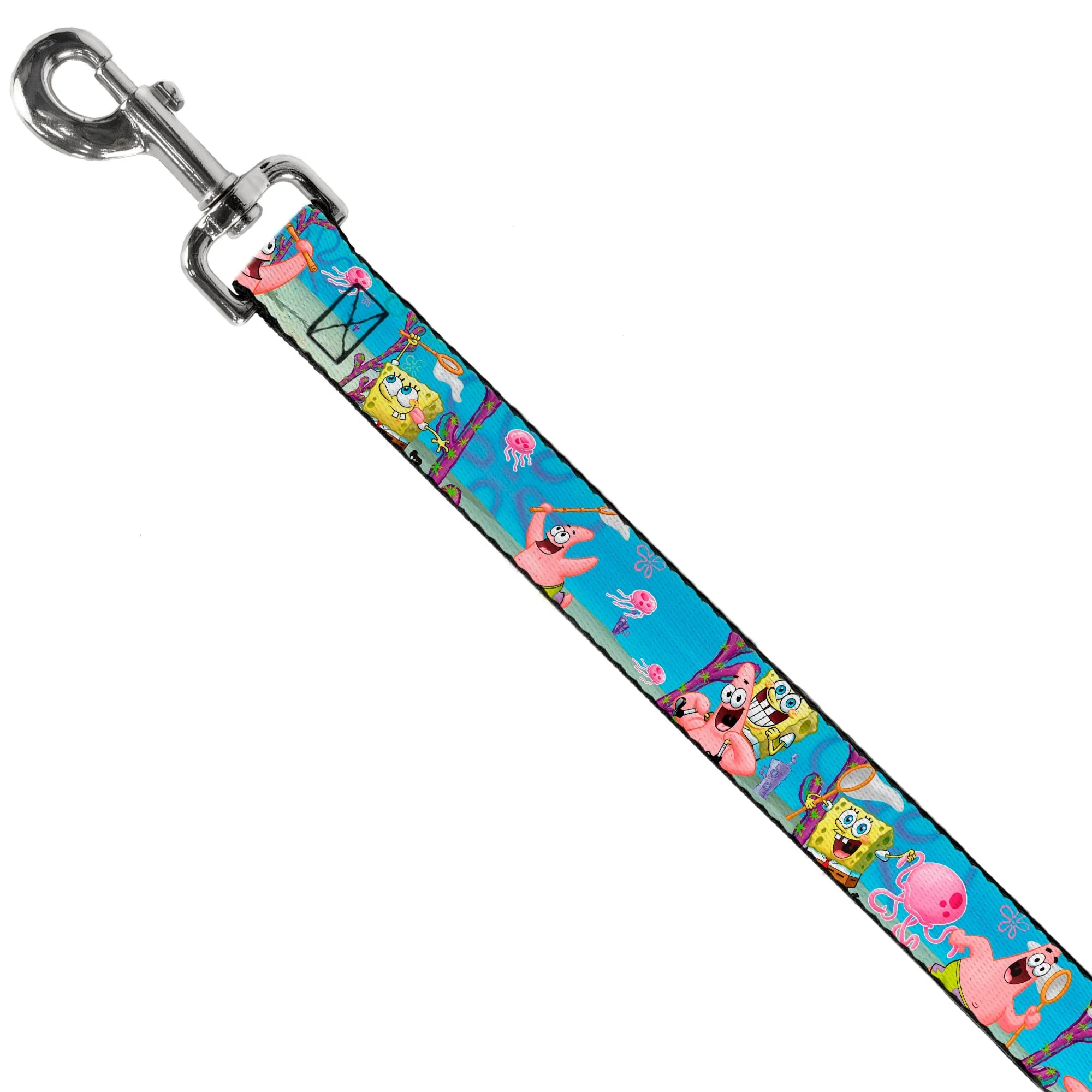 SpongeBob & Patrick Dog Leash Jellyfishing Scene - Image 2