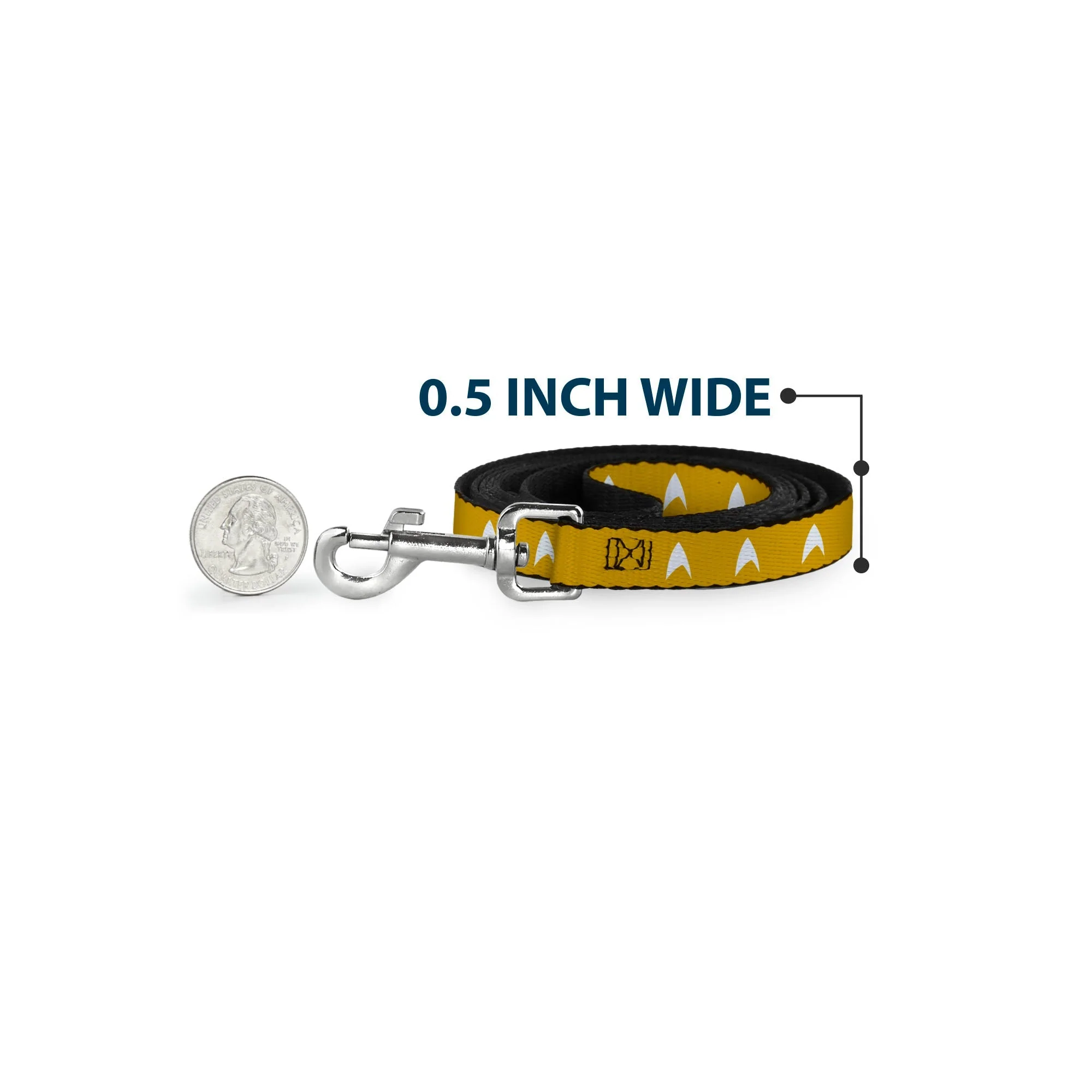 Star Trek Starfleet Command Gold Insignia Dog Leash - Image 4