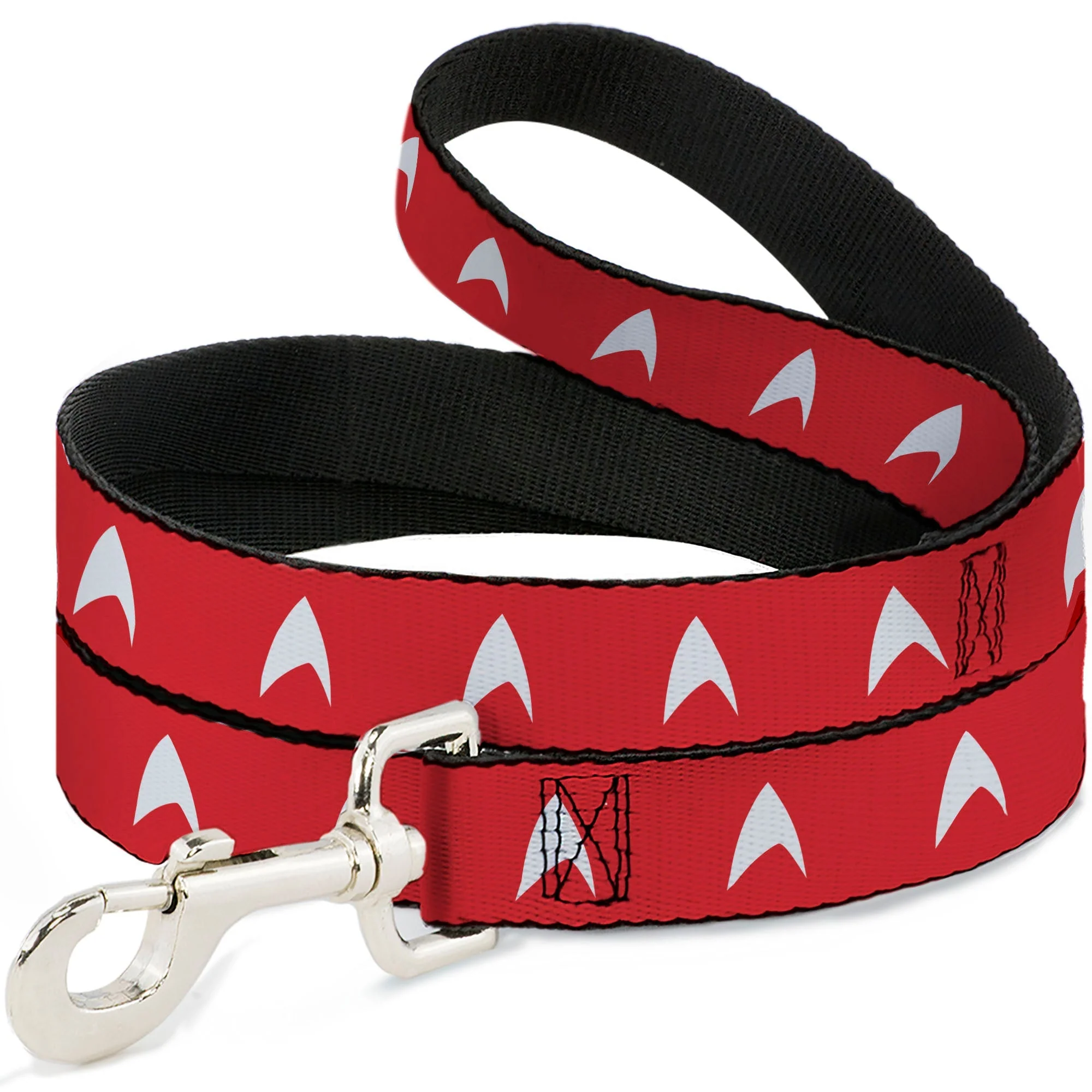 Star Trek Starfleet Insignia Red & White Dog Leash