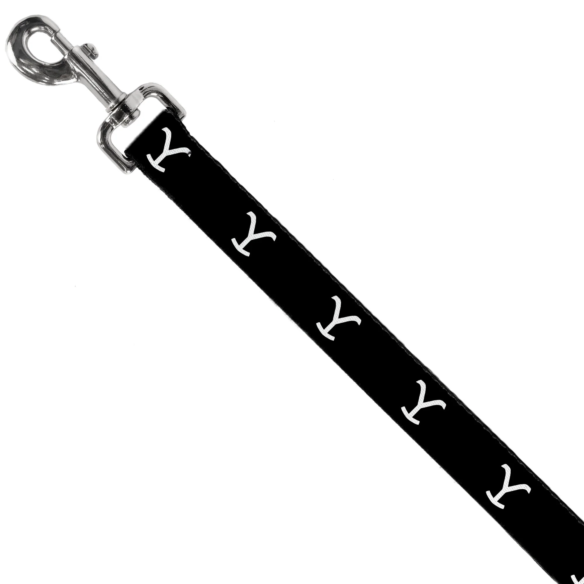 Yellowstone Logo Y Black and White Pet Dog Leash - Image 2
