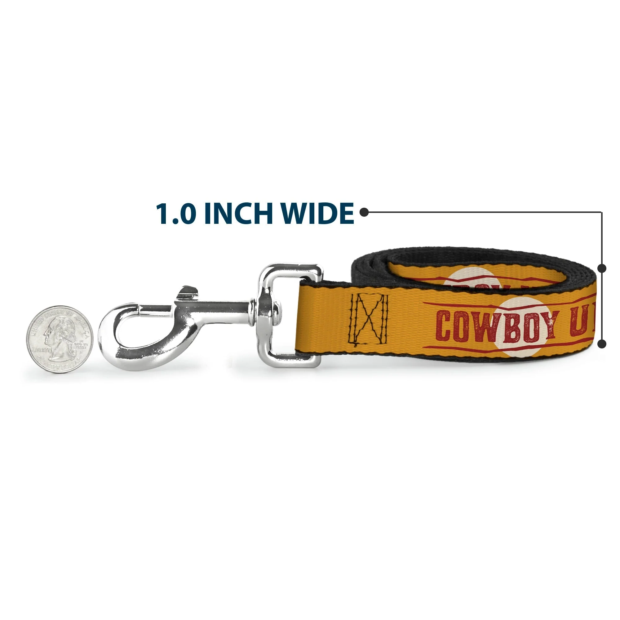Yellowstone Y Logo Cowboy Up Durable Dog Leash Accessory - Image 5