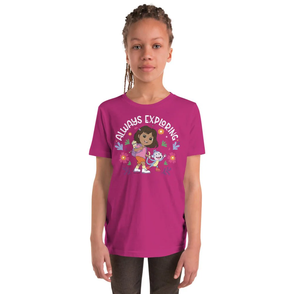 Dora Always Exploring Kids T-Shirt - Image 2