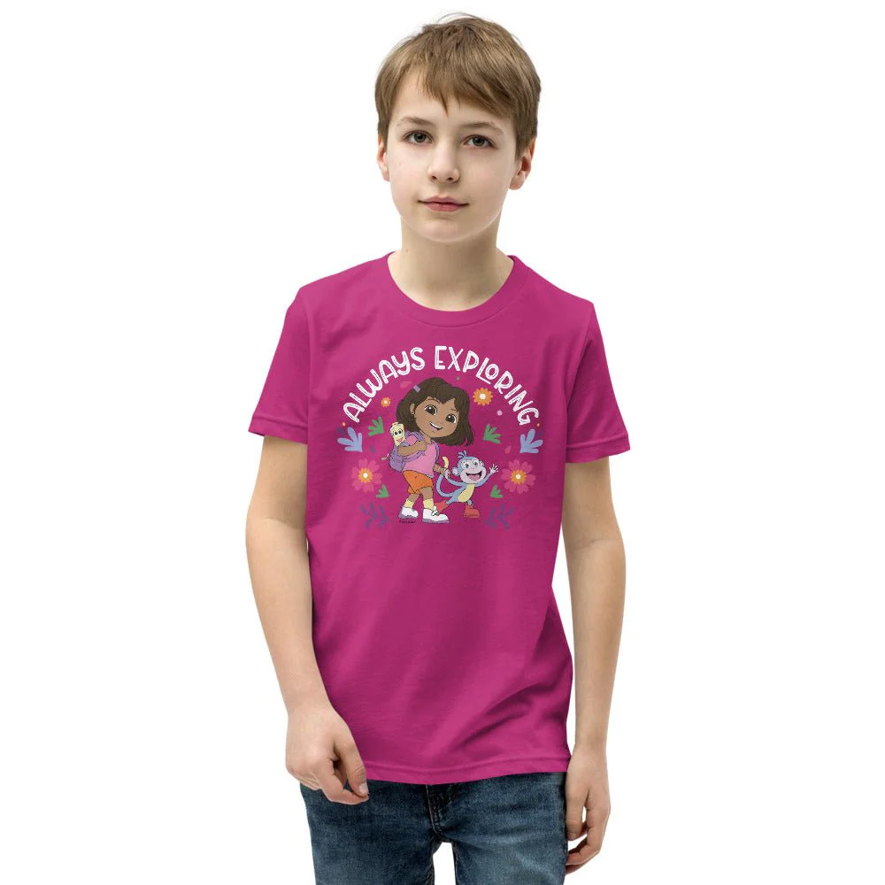 Dora Always Exploring Kids T-Shirt - Image 3