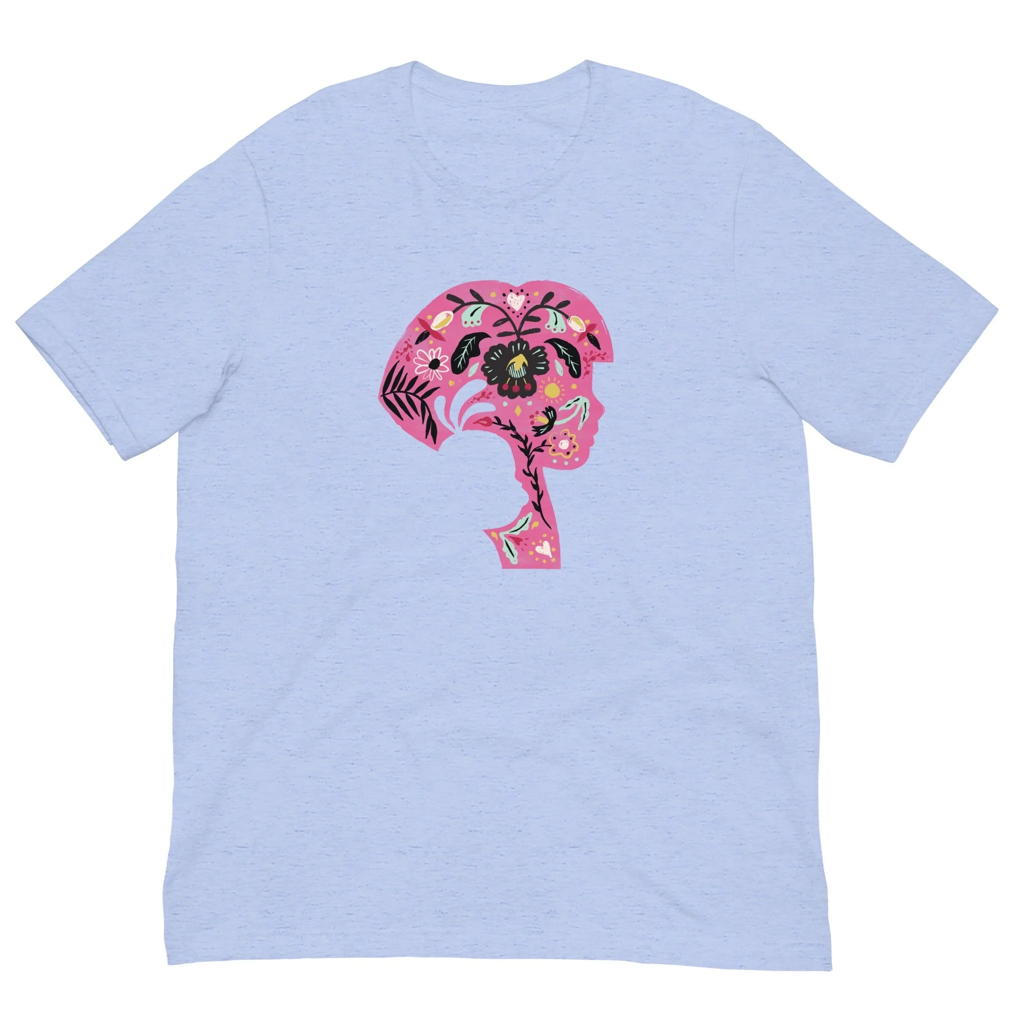 Dora the Explorer Floral Design Adult Short Sleeve T-Shirt - Image 12