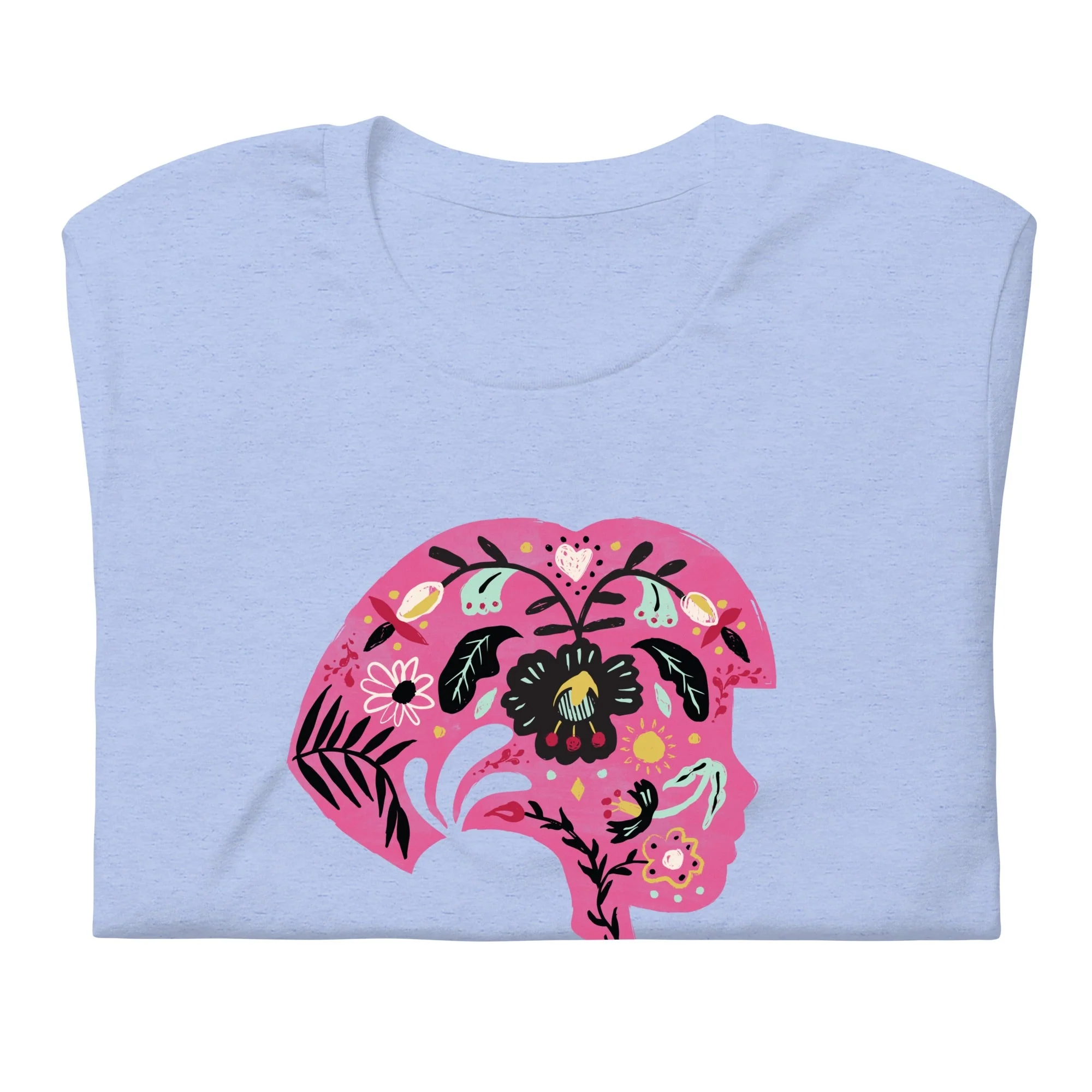 Dora the Explorer Floral Design Adult Short Sleeve T-Shirt - Image 15