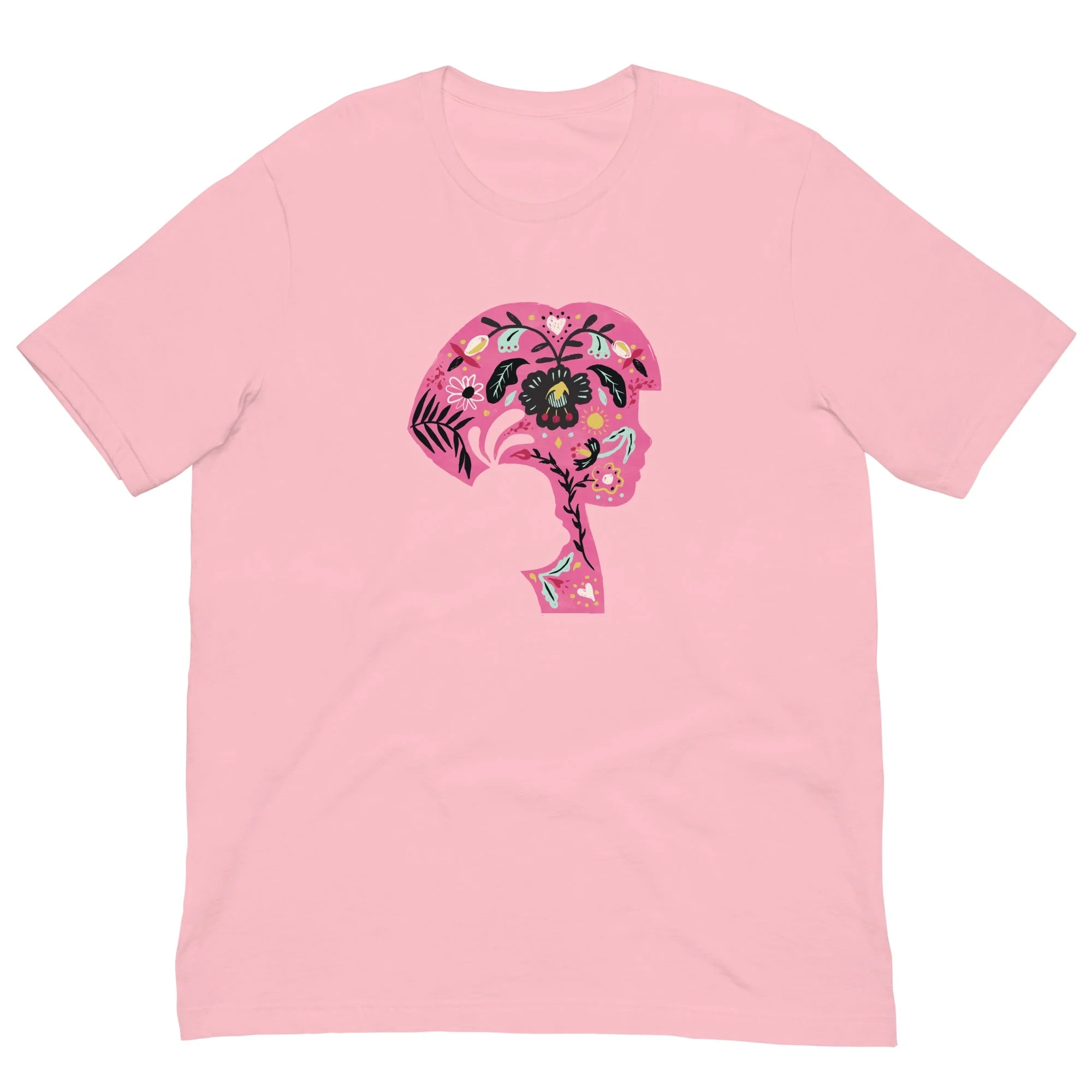 Dora the Explorer Floral Design Adult Short Sleeve T-Shirt - Image 17