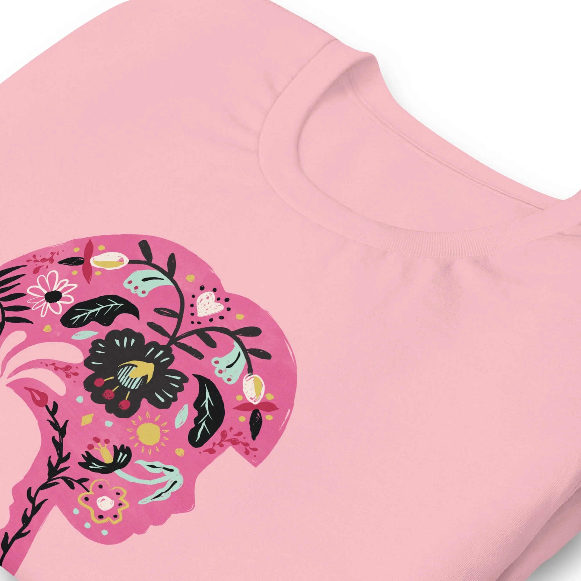 Dora the Explorer Floral Design Adult Short Sleeve T-Shirt - Image 19