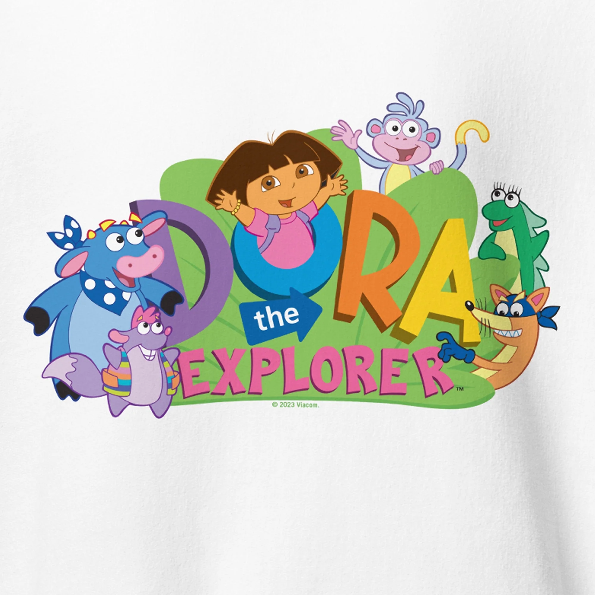 Dora the Explorer Logo Hooded Sweatshirt - Image 2