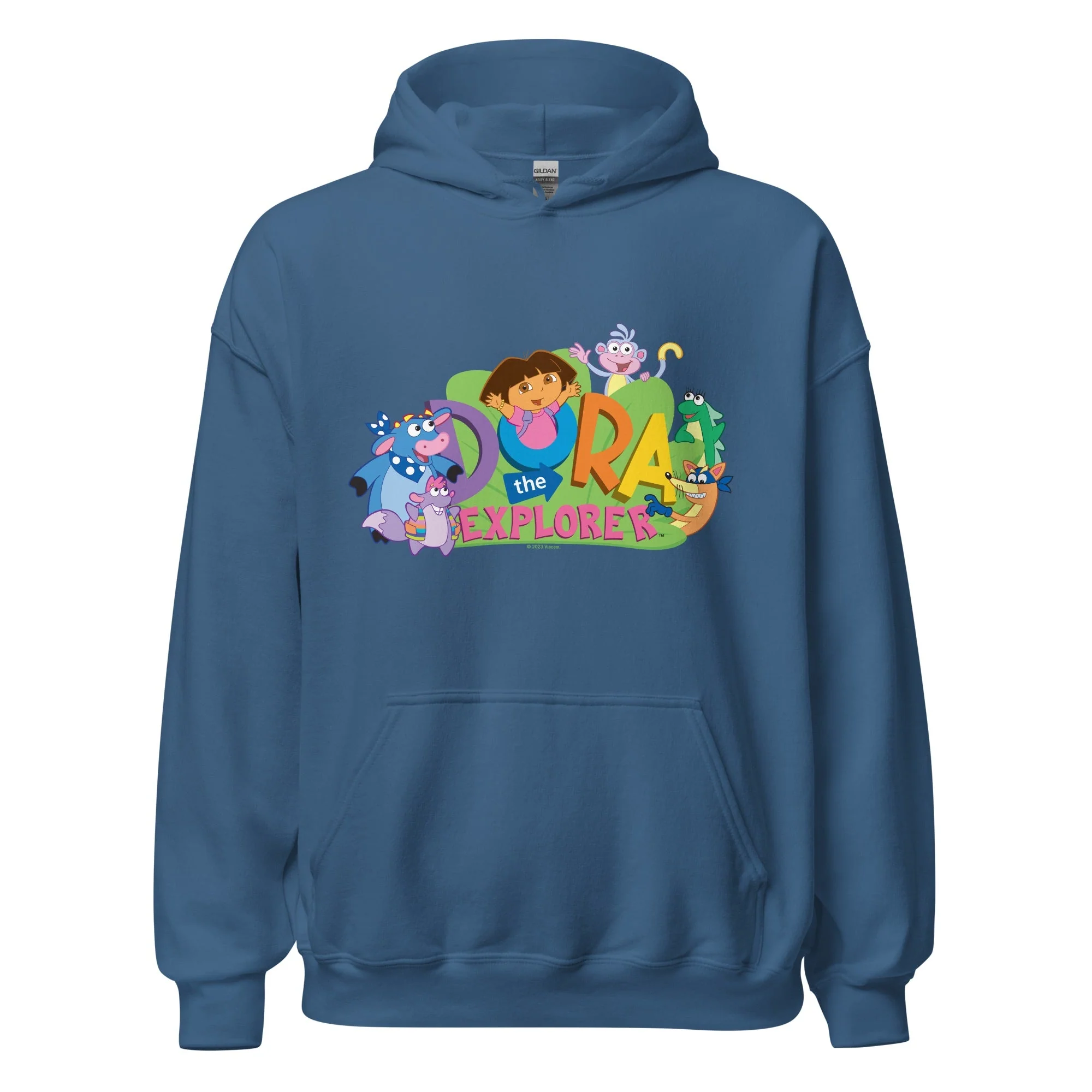 Dora the Explorer Logo Hooded Sweatshirt - Image 6