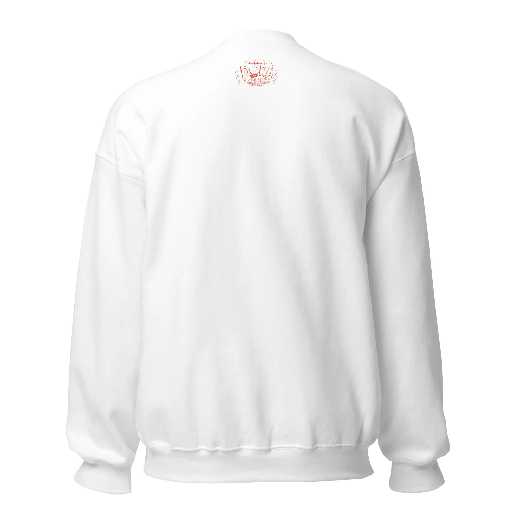 Dora the Explorer Swiper No Swiping Fleece Crewneck Sweatshirt - Image 23