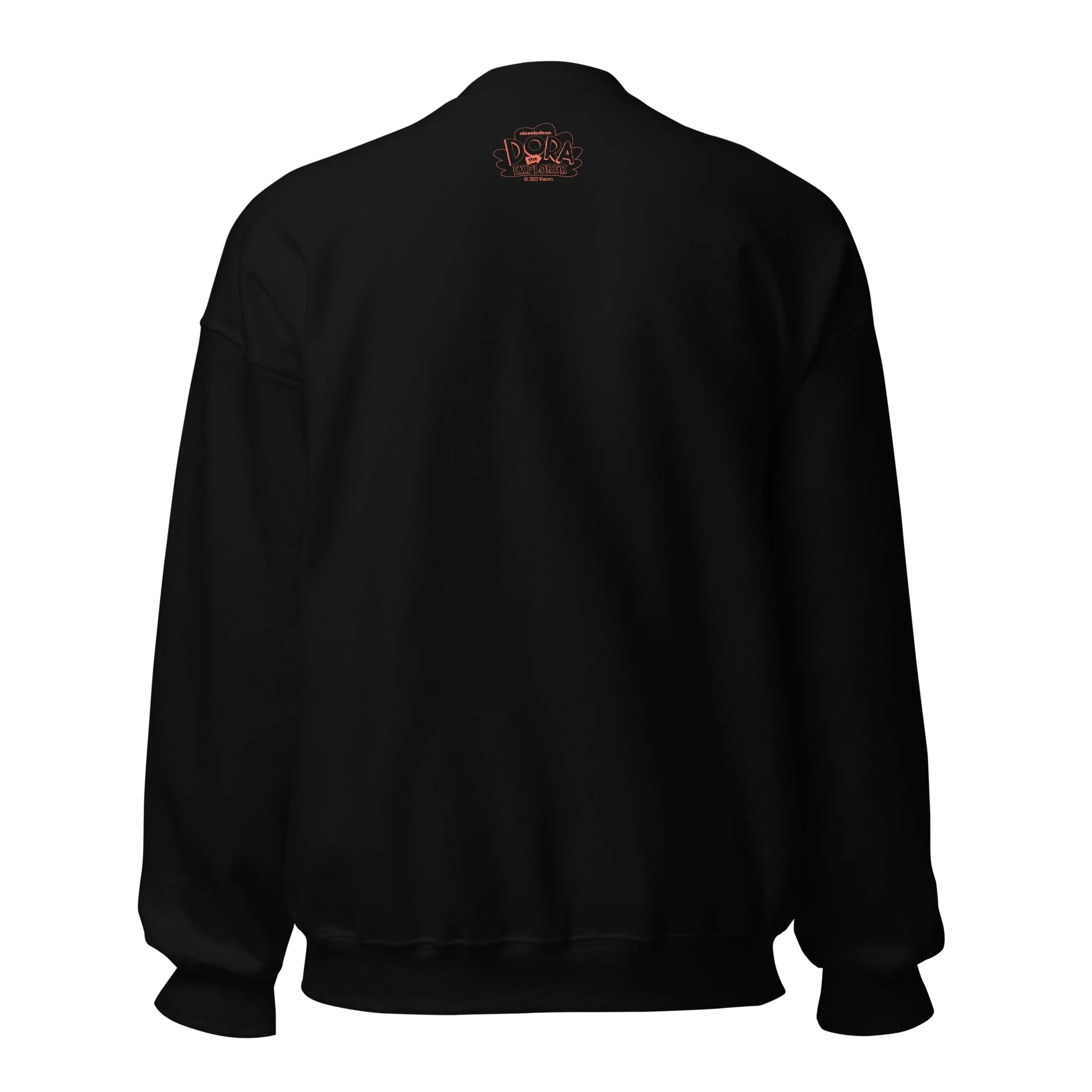 Dora the Explorer Swiper No Swiping Fleece Crewneck Sweatshirt - Image 8
