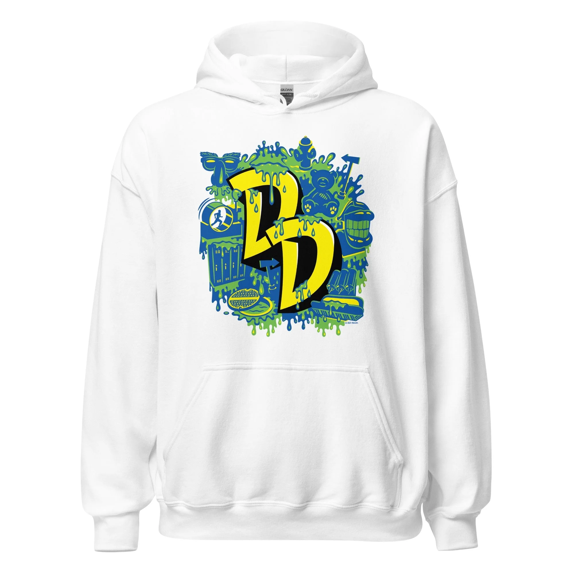 Double Dare Grab That Flag! Adult Hooded Sweatshirt