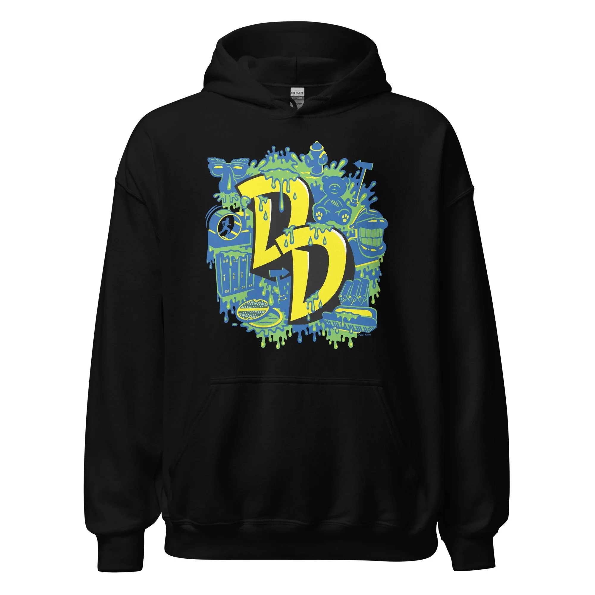 Double Dare Grab That Flag! Adult Hooded Sweatshirt - Image 5