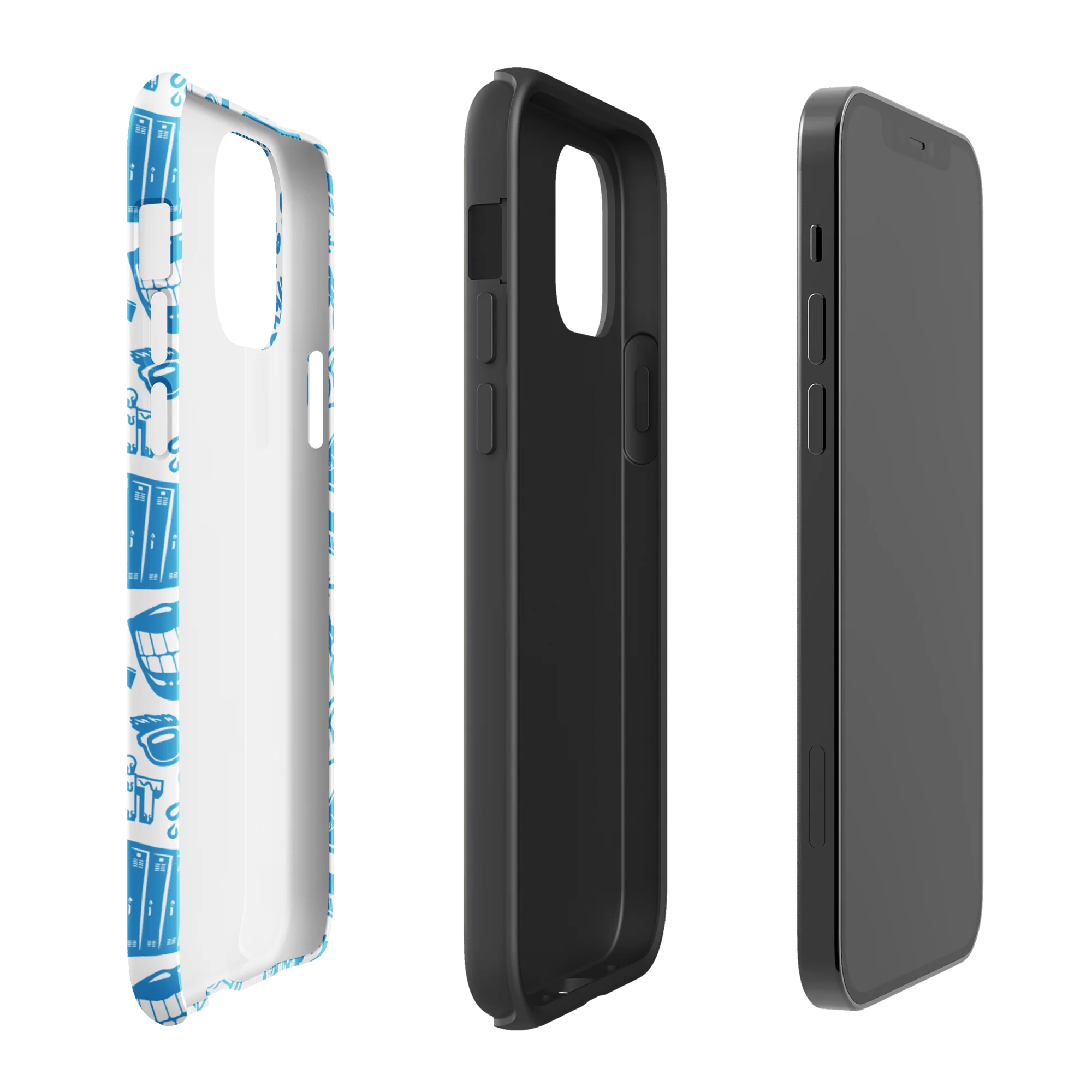 Double Dare Pop Lockin Pattern Tough Phone Case - iPhone - Image 2