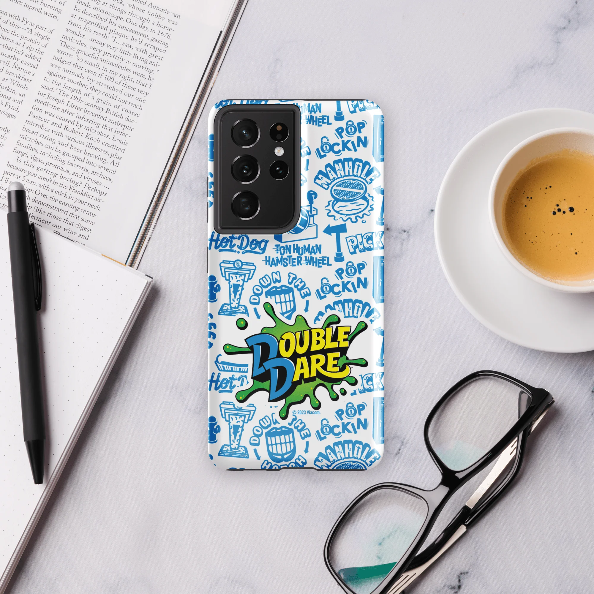 Double Dare Pop Lockin Pattern Tough Phone Case - Samsung - Image 24