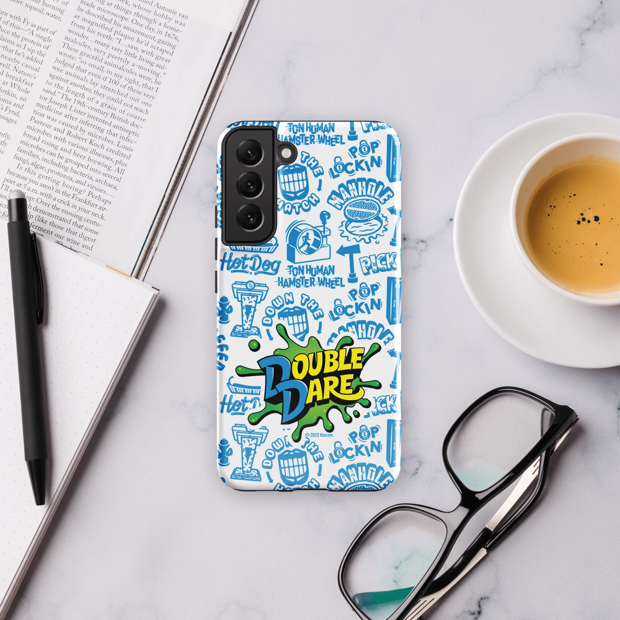 Double Dare Pop Lockin Pattern Tough Phone Case - Samsung - Image 30