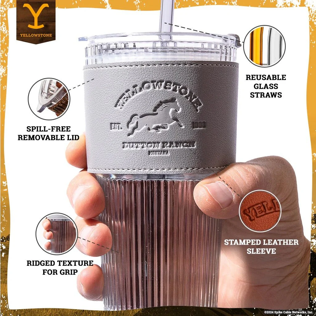 Dragon Glassware® x Yellowstone Drinking Glasses - Image 2