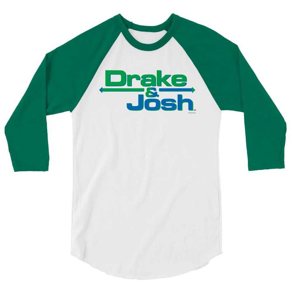 Drake & Josh Logo Adult 3/4 Raglan Shirt