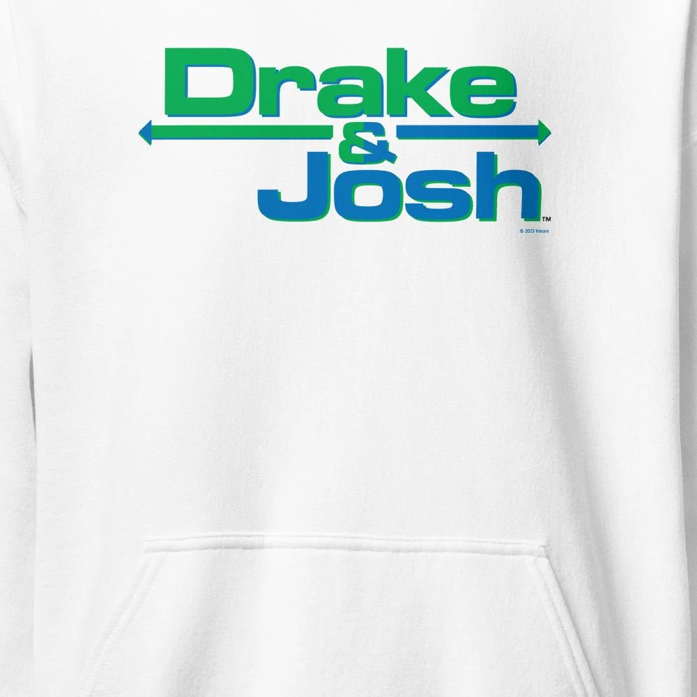 Drake & Josh Logo Adult Hooded Sweatshirt - Image 2