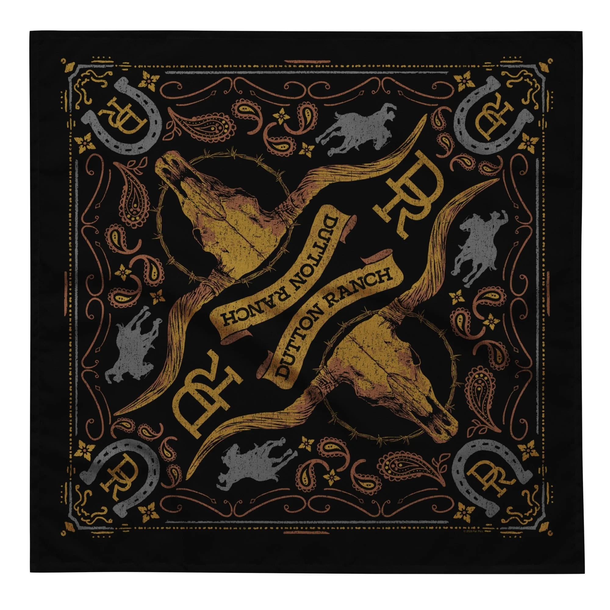 Dutton Ranch Bandana Logo