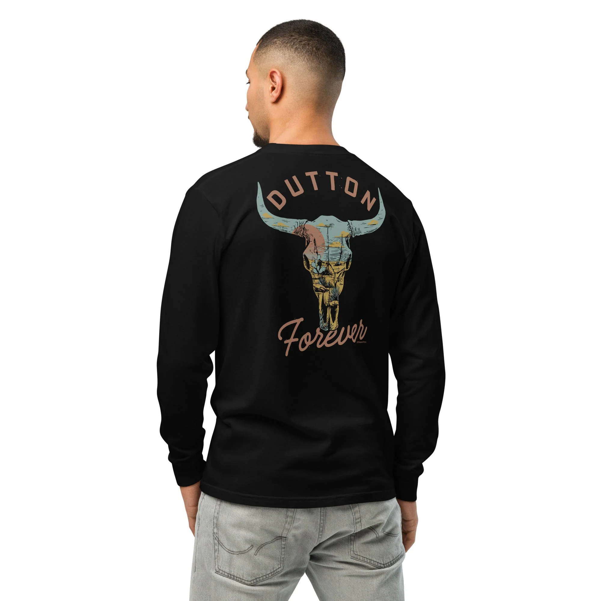 Dutton Ranch Long Sleeve Shirt Dutton Forever - Image 5