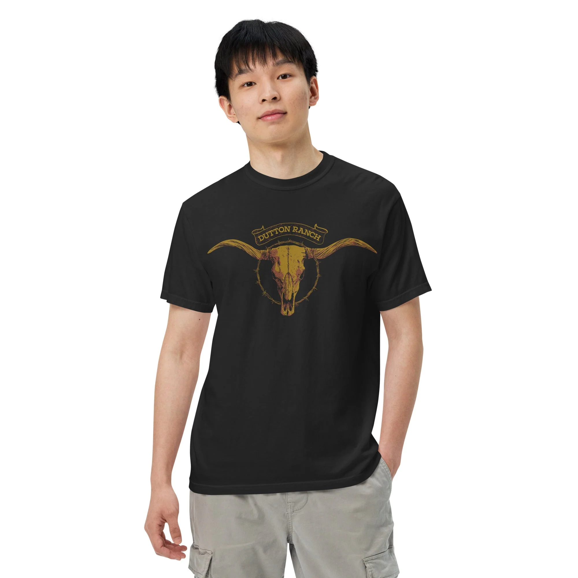 Dutton Ranch T-Shirt Longhorn Comfort Colors - Image 3