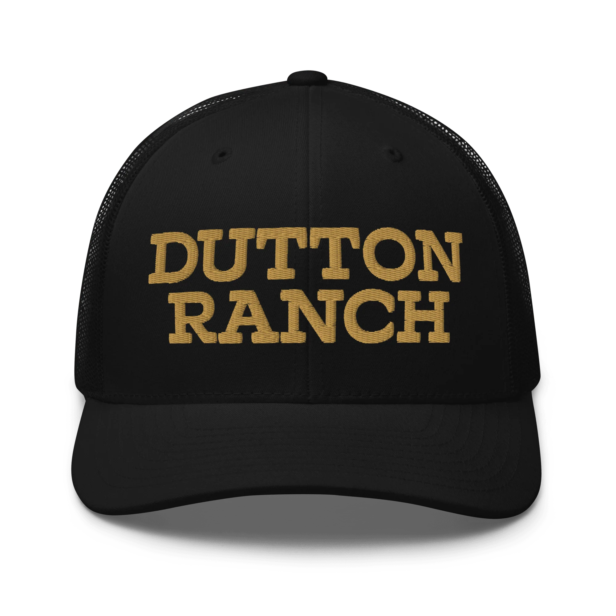 Dutton Ranch Trucker Hat Logo Embroidered