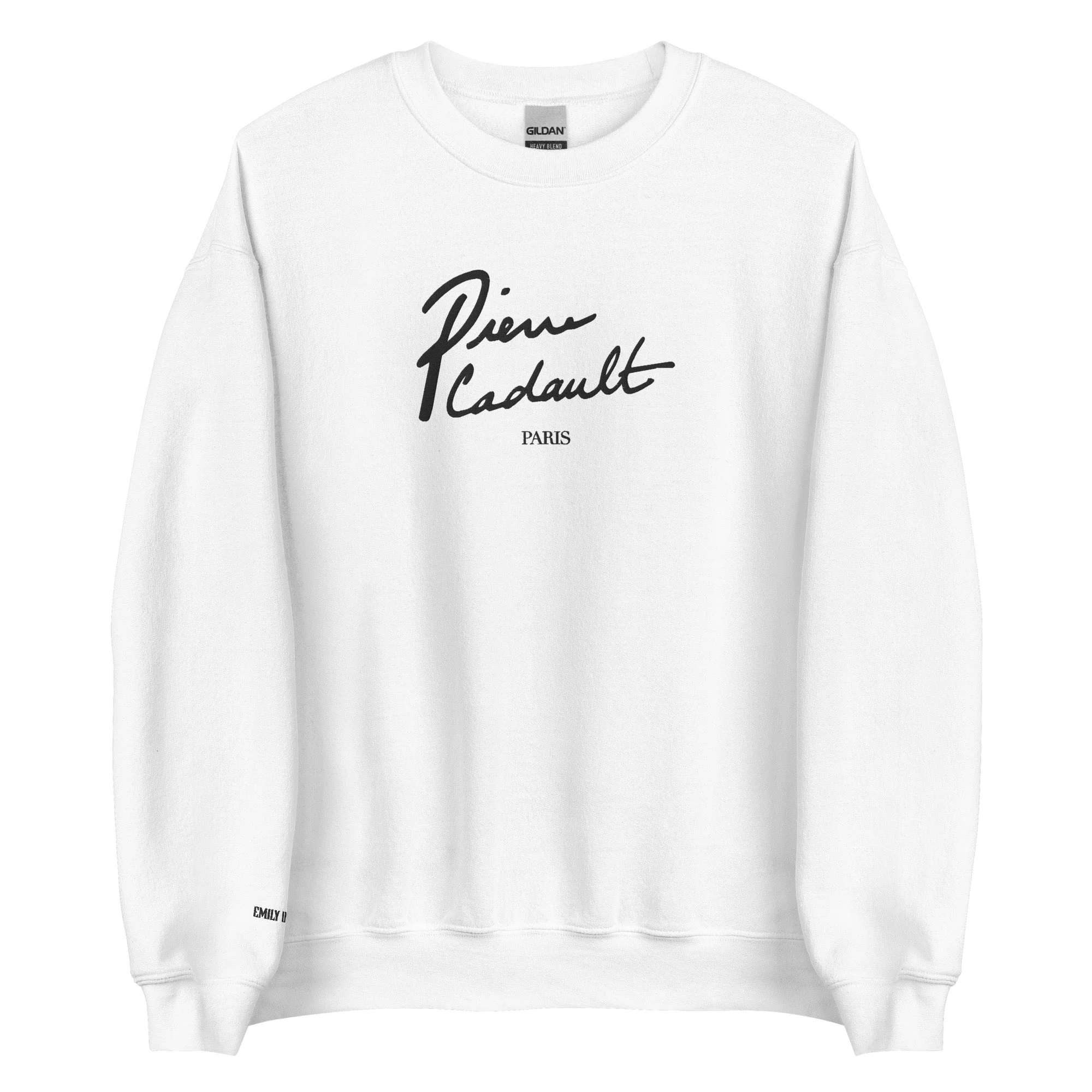 Emily in Paris Pierre Cadualt Embroidered Crewneck - Image 2