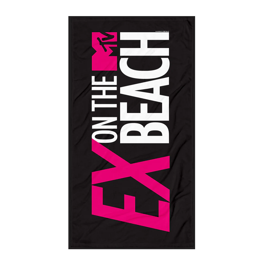 Ex on the Beach Logo Beach Towel - Image 2