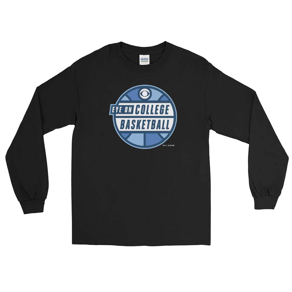 Eye on College Basketball Podcast Logo Adult Long Sleeve T-Shirt