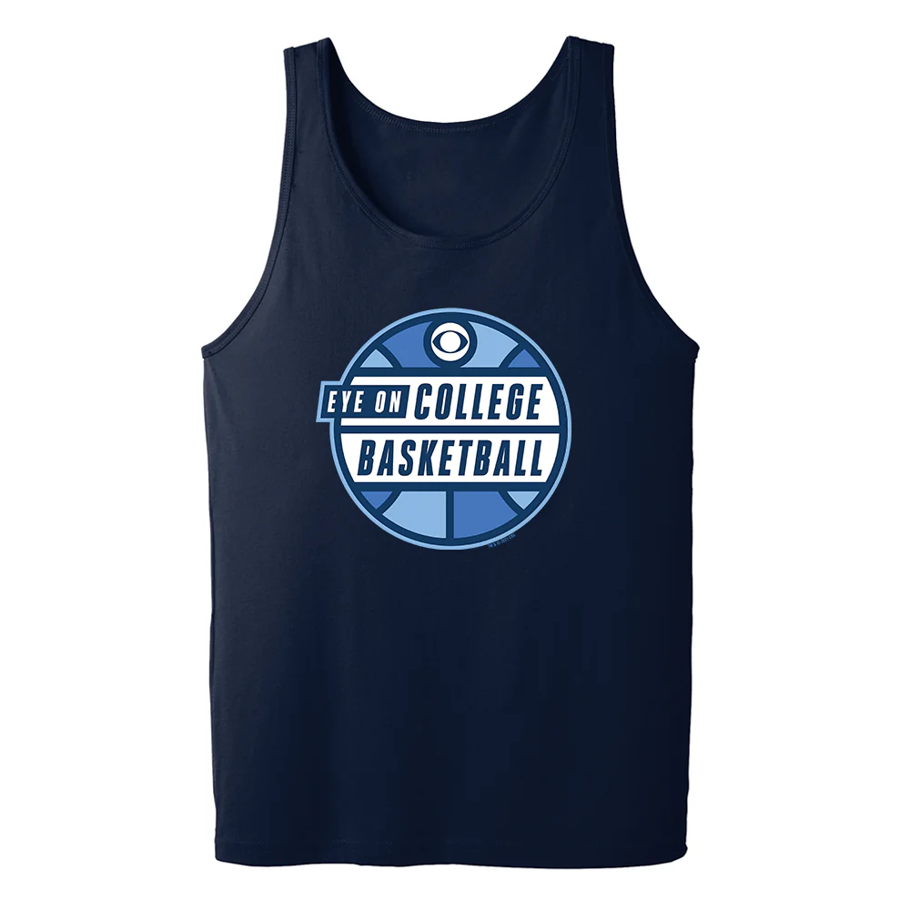 Eye on College Basketball Logo Adult Tank Top - Image 2