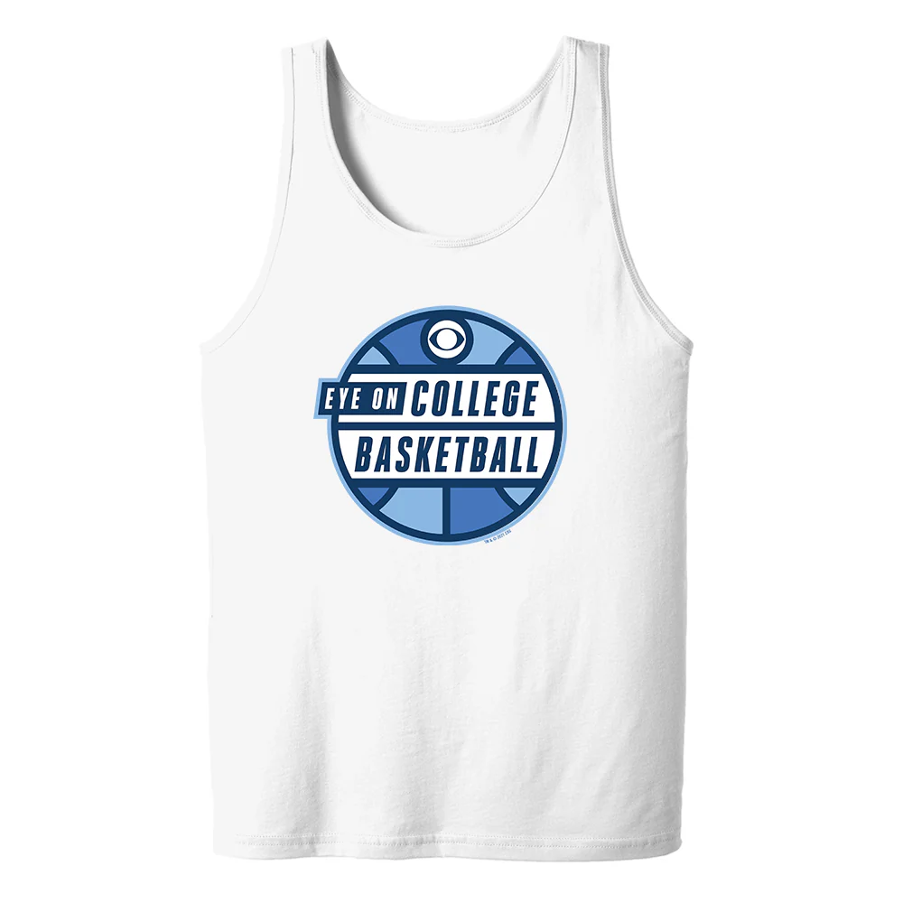 Eye on College Basketball Logo Adult Tank Top - Image 3
