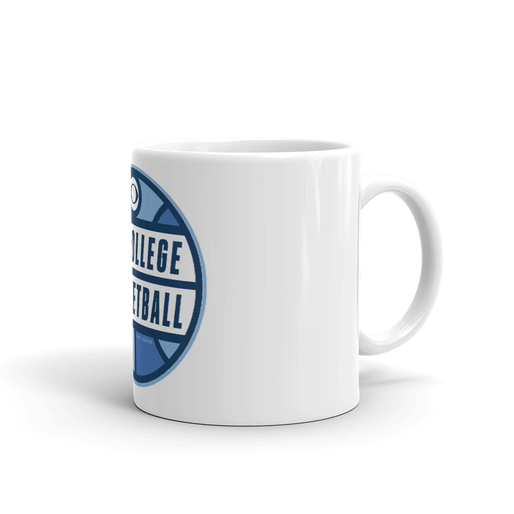 Eye on College Basketball Podcast White Mug - Image 3