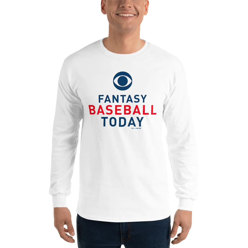 Fantasy Baseball Today Podcast Logo Adult Long Sleeve T-Shirt - Image 2