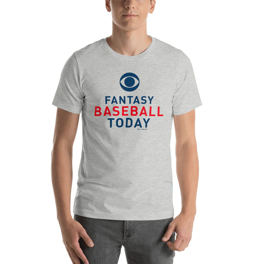 Fantasy Baseball Today Podcast Logo Adult Short Sleeve T-Shirt - Image 2