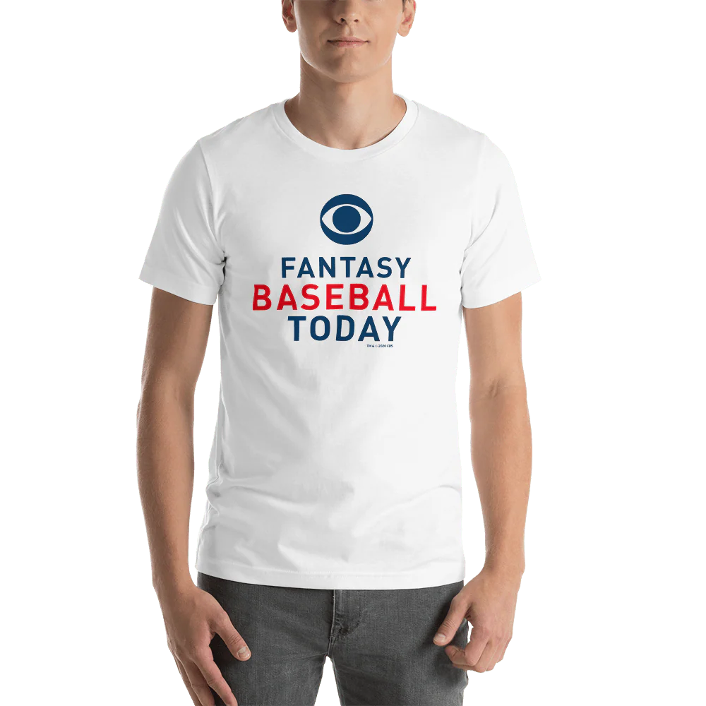 Fantasy Baseball Today Podcast Logo Adult Short Sleeve T-Shirt - Image 4