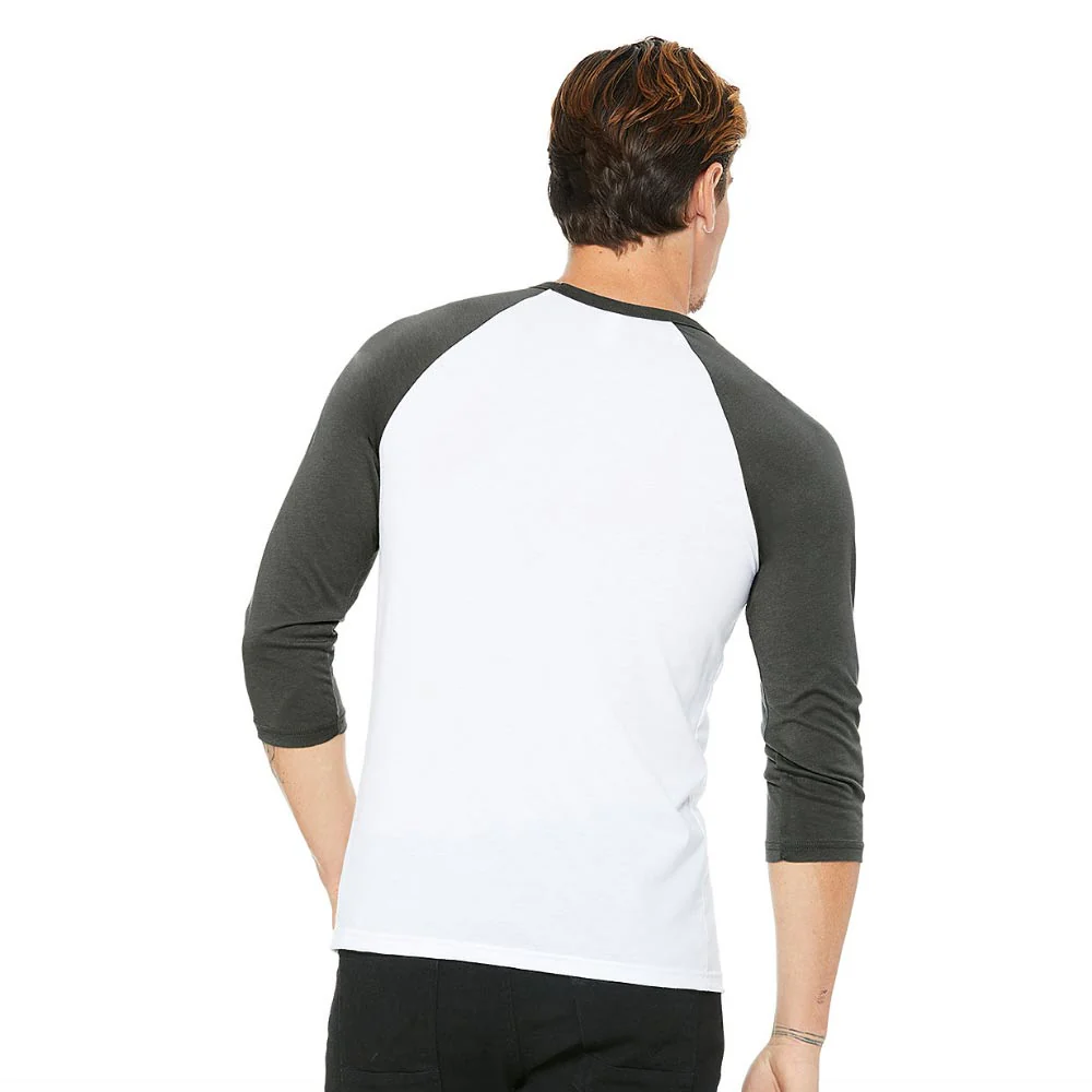 Fantasy Baseball Logo 3/4 Sleeve Baseball T-Shirt - Image 2