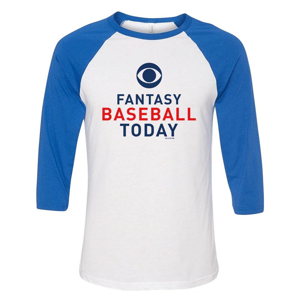 Fantasy Baseball Logo 3/4 Sleeve Baseball T-Shirt - Image 5