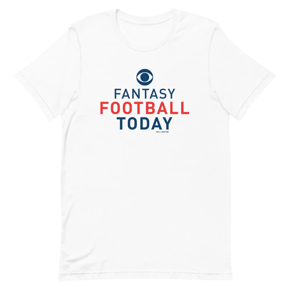 Fantasy Football Today Podcast Logo Adult Short Sleeve T-Shirt - Image 3