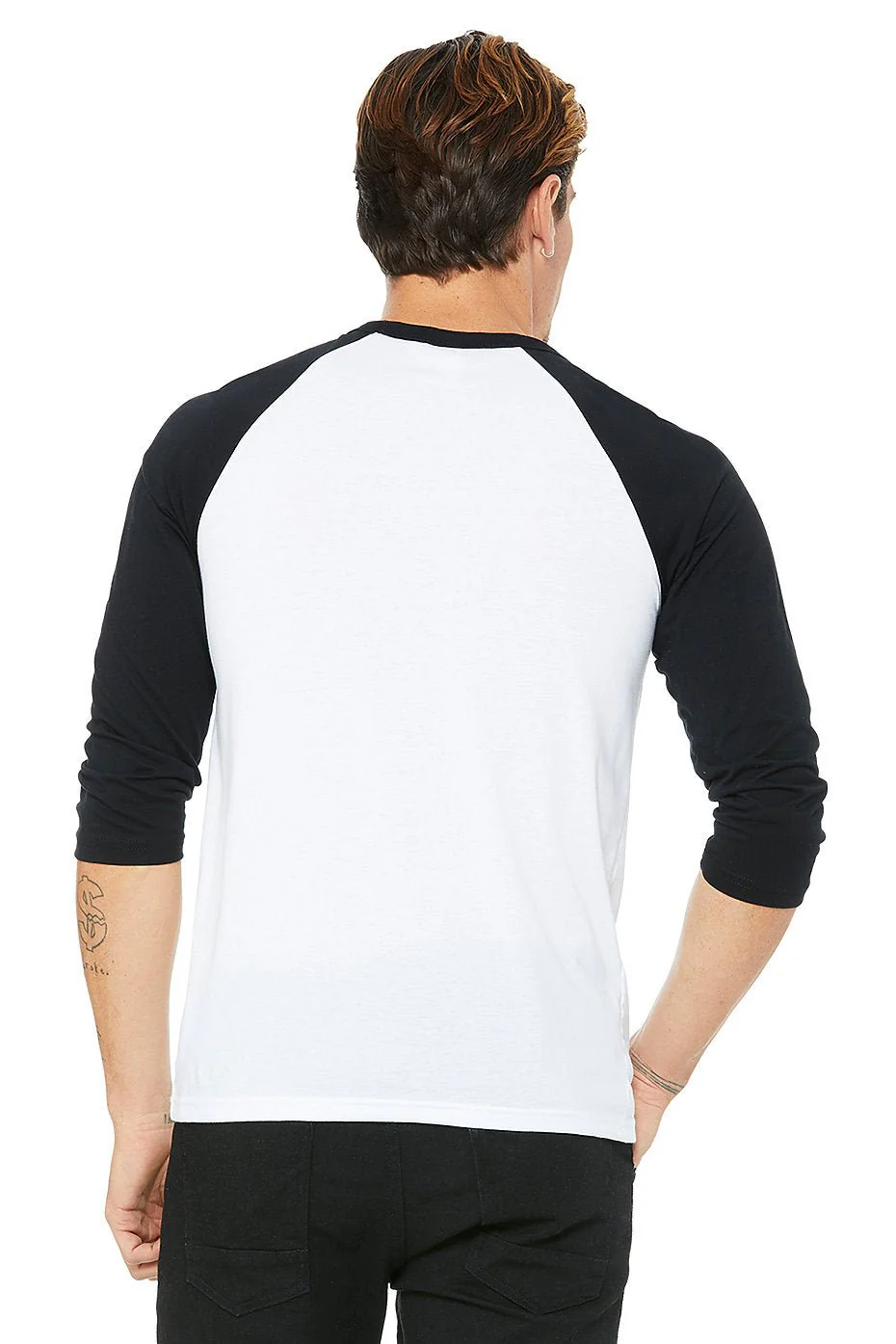 Fantasy Football Today Logo 3/4 Sleeve Baseball T-Shirt - Image 2